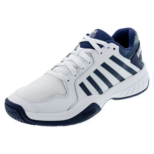 Men`s Court Express Pickleball Shoes White and Oceana Footwear K-Swiss