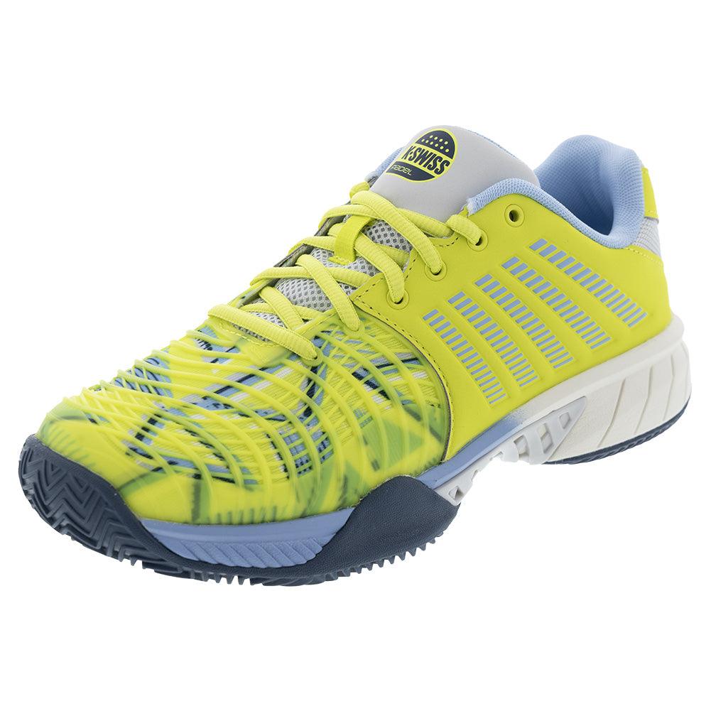 Men's Express Light 3 Padel Shoes Evening Primrose and Airy Blue Footwear K-Swiss