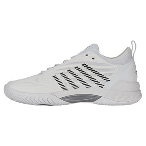 Men`s Hypercourt Supreme 2 Tennis Shoes White and Black Footwear K-Swiss