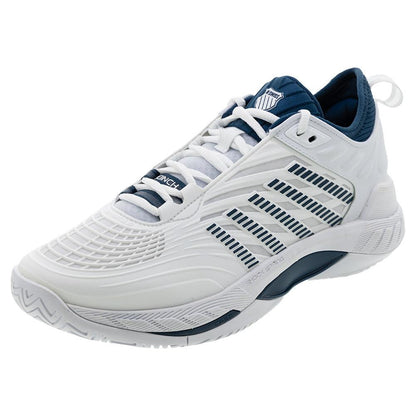 Men`s Hypercourt Supreme 2 Tennis Shoes White and Stargazer Footwear K-Swiss