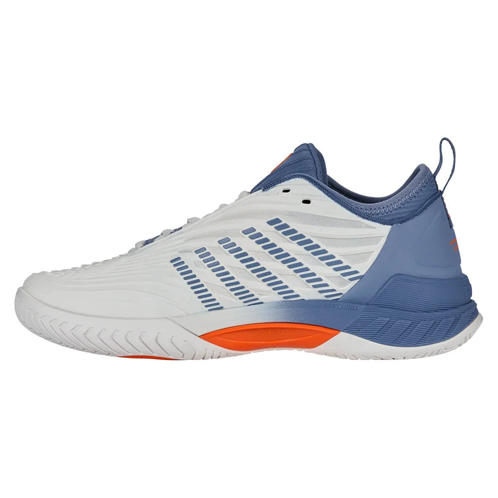 Men`s Hypercourt Supreme 2 Tennis Shoes Lucent White and Infinity Footwear K-Swiss