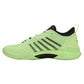 Men`s Hypercourt Supreme 2 Tennis Shoes Soft Neon Green and Black Footwear K-Swiss