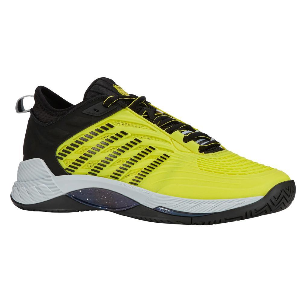 Men`s Hypercourt Supreme 2 Tennis Shoes Yellow and Black Footwear K-Swiss