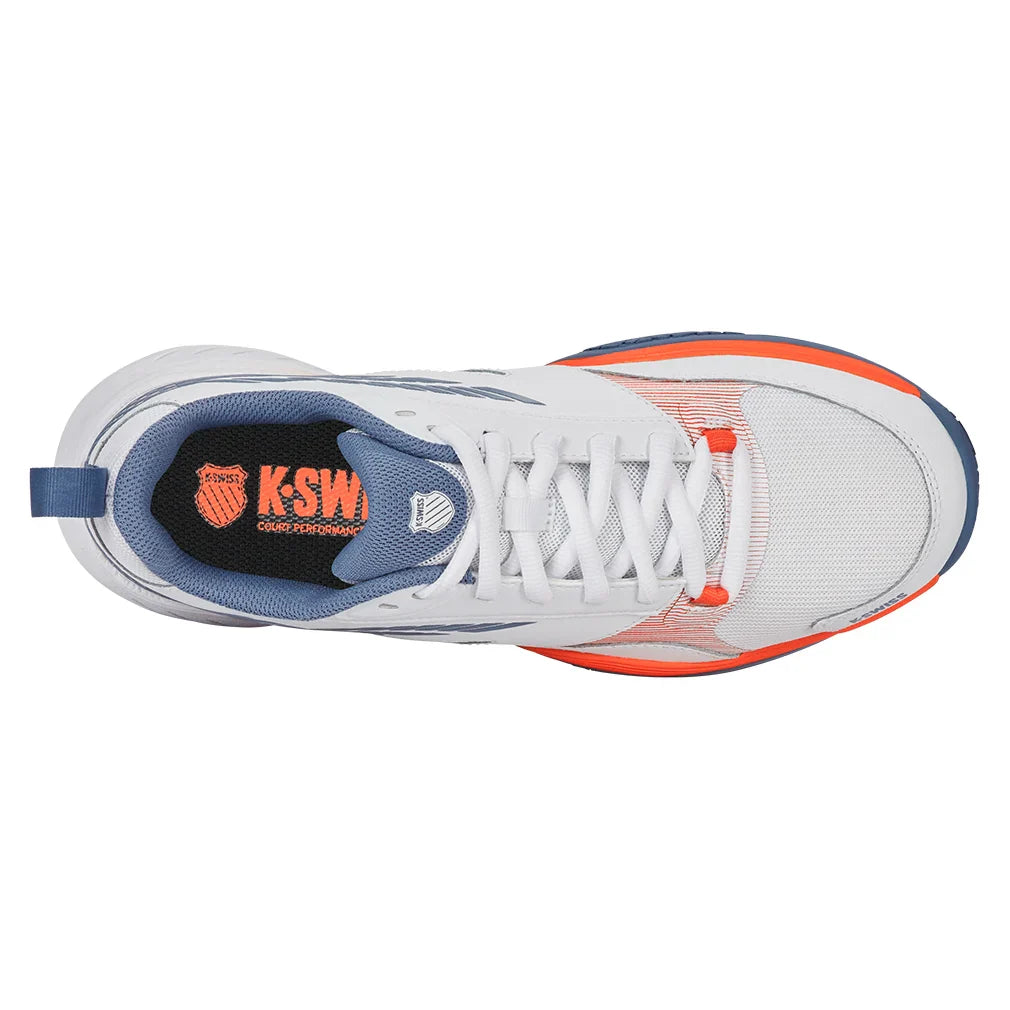 Men`s SpeedEx Tennis Shoes White and Infinity Footwear K-Swiss