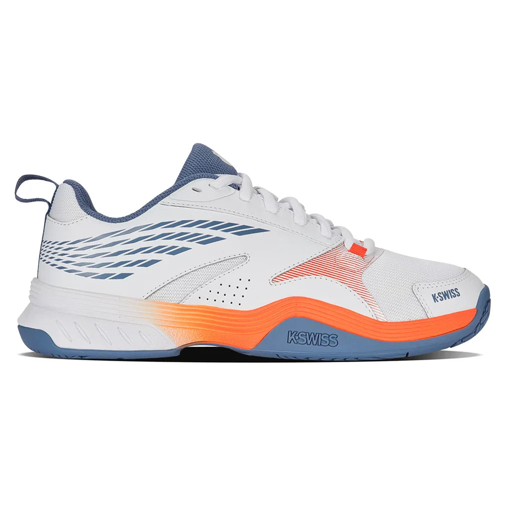 Men`s SpeedEx Tennis Shoes White and Infinity Footwear K-Swiss