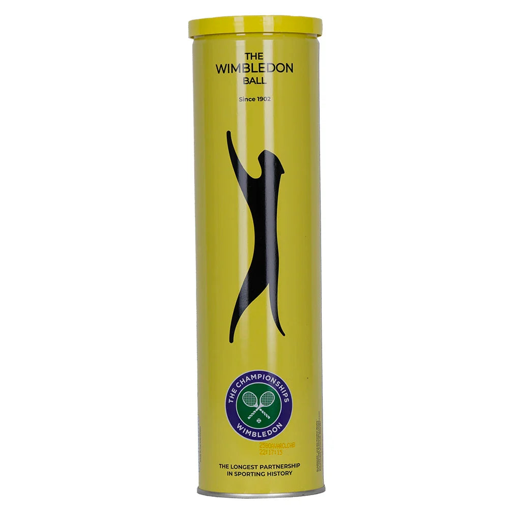 Slazenger Wimbledon 4 Tennis Ball 18 Can Case Balls Dunlop