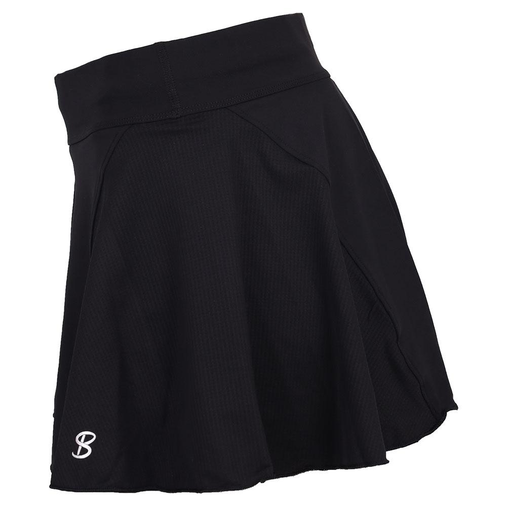 Women's Bella Lite 14 Inch Tennis Skort Black Apparel Sofibella