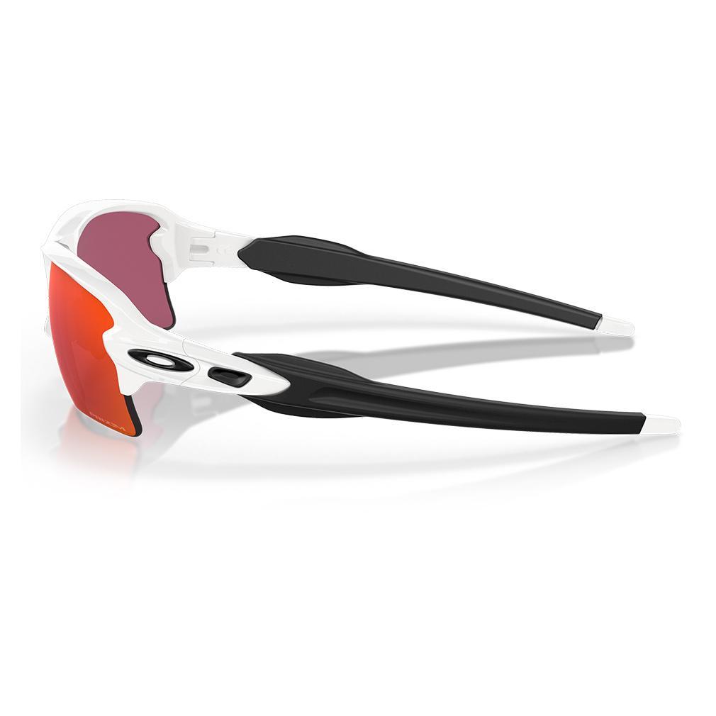 FlakÂ® 2.0 XL Sunglasses Polished White and Prizm Field Accessories Oakley