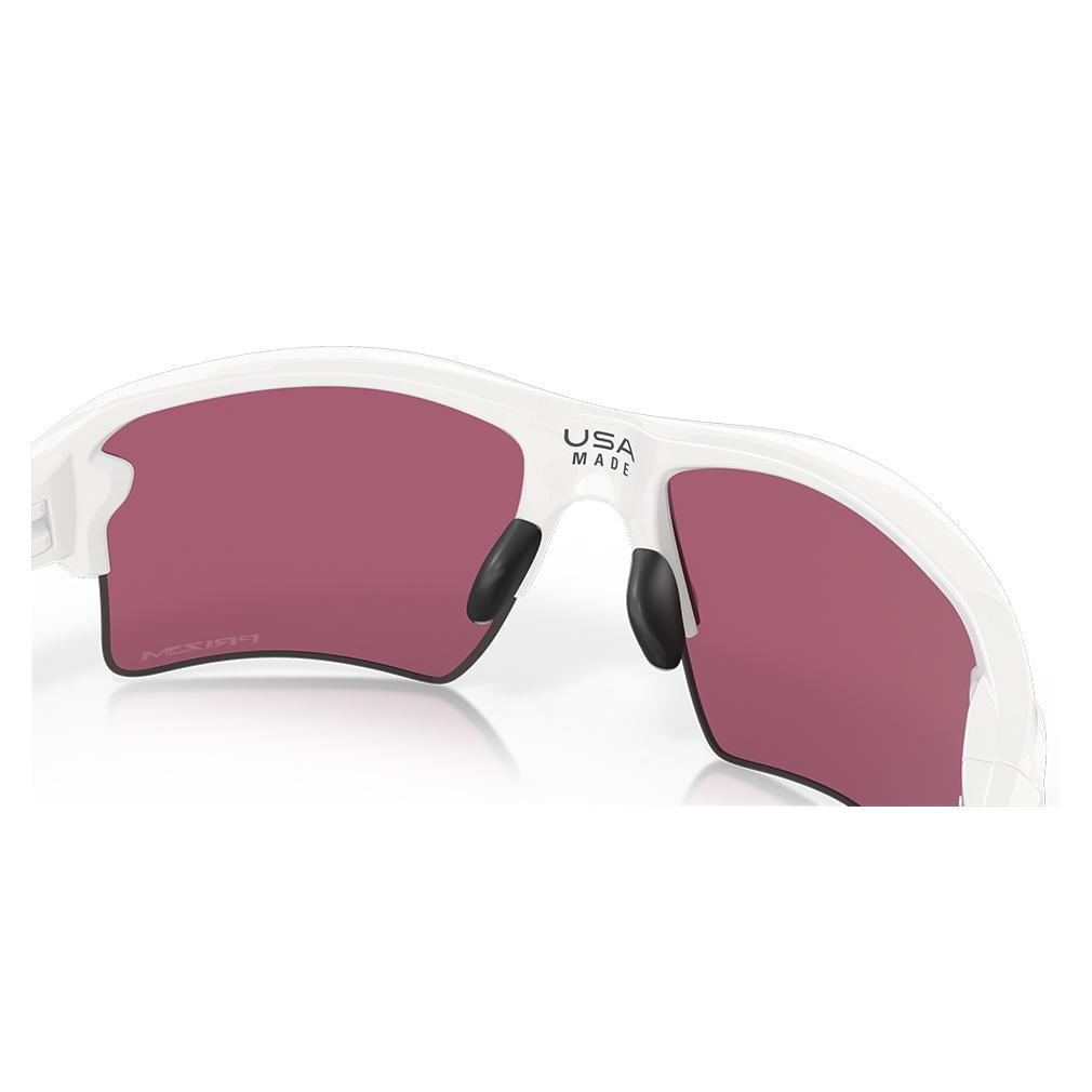 FlakÂ® 2.0 XL Sunglasses Polished White and Prizm Field Accessories Oakley