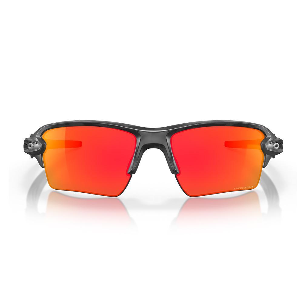 FlakÂ® 2.0 XL Sunglasses Black Camo and Prizm Ruby Accessories Oakley