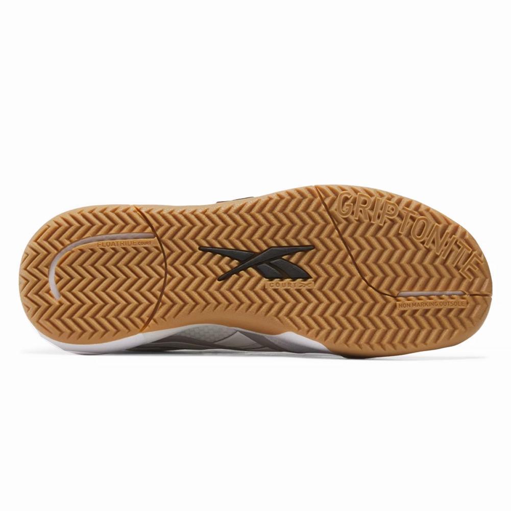 Women`s Nano Court Shoes White and Black Footwear Reebok