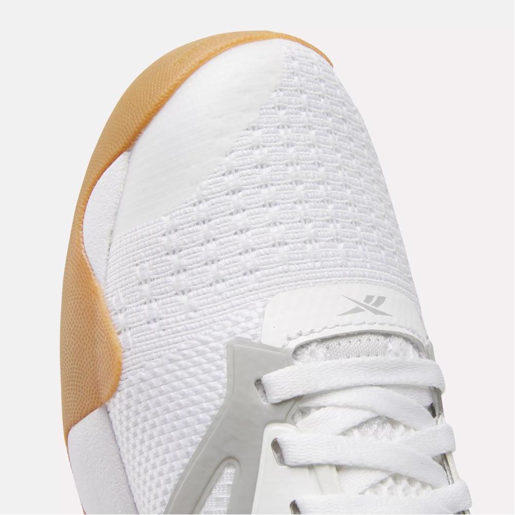 Women`s Nano Court Shoes White and Black Footwear Reebok