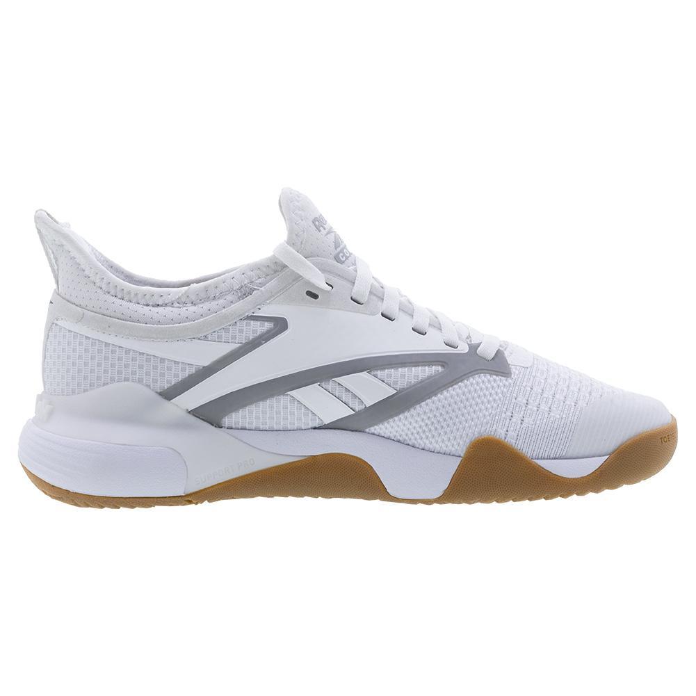 Women`s Nano Court Shoes White and Black Footwear Reebok