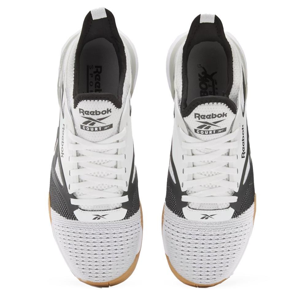 Unisex Nano Court Training White and Black Footwear Reebok