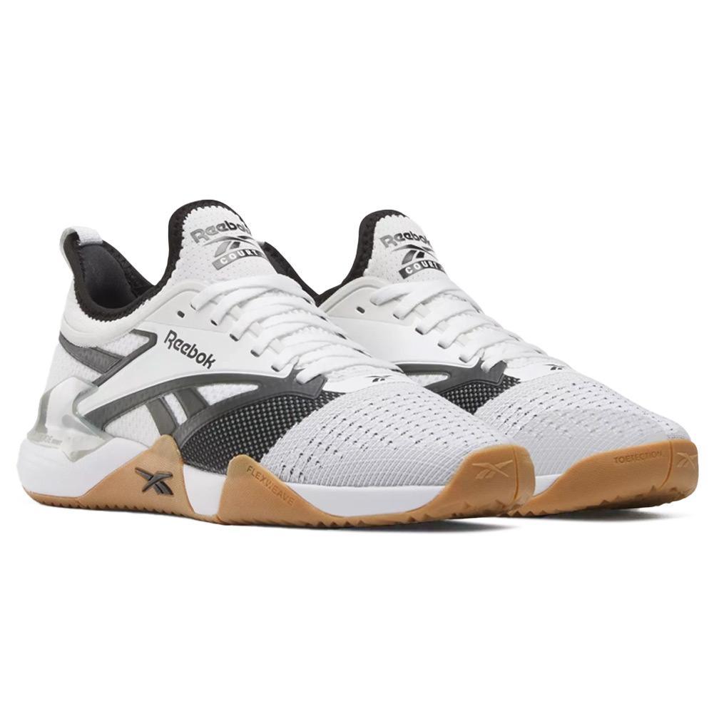 Unisex Nano Court Training White and Black Footwear Reebok