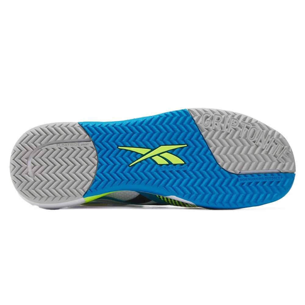 Unisex Nano Court Shoes White and Digital Lime Footwear Reebok