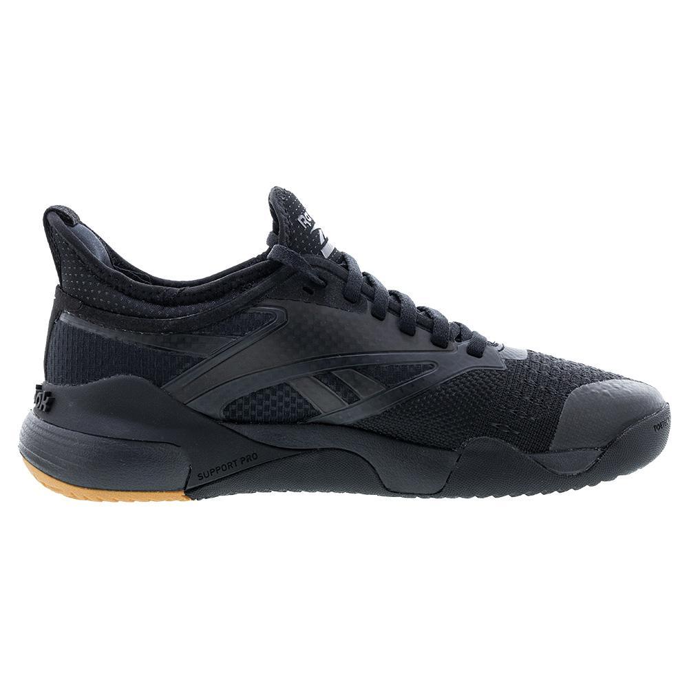 Unisex Nano Court Shoes Black and Grey 6 Footwear Reebok