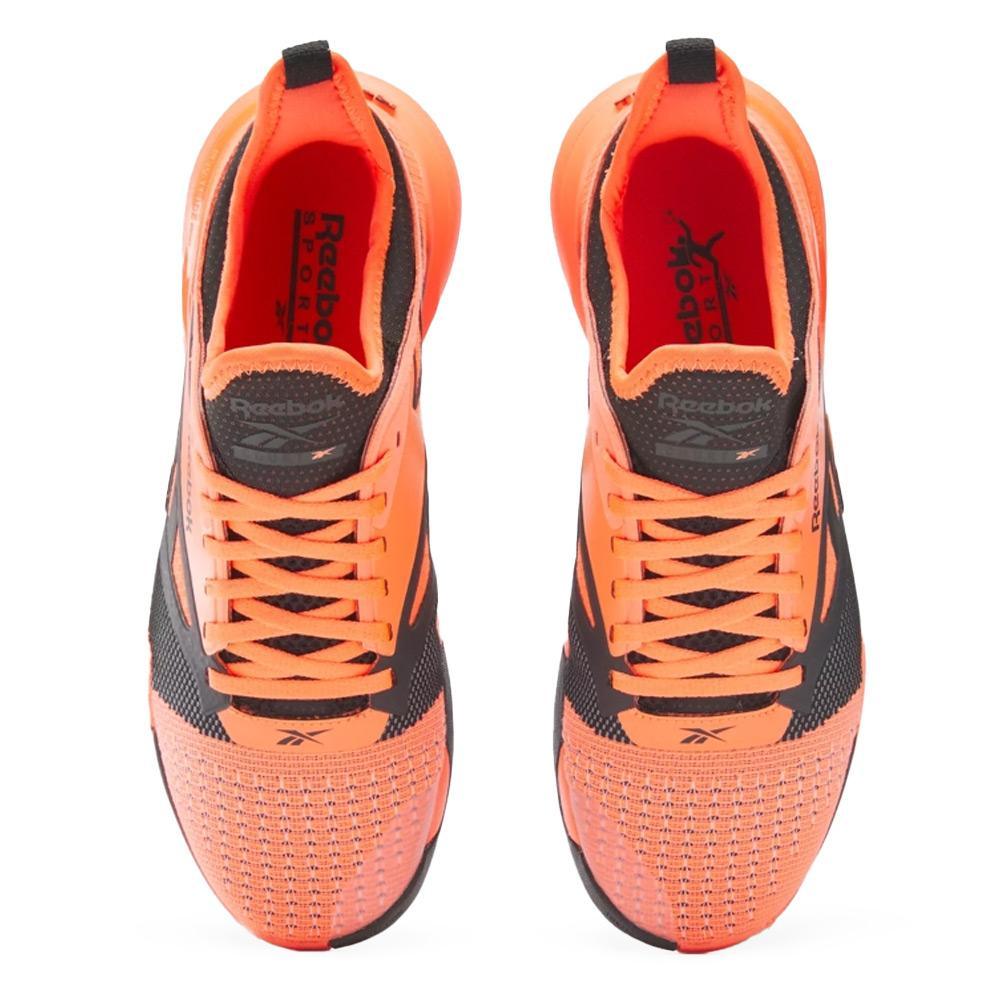 Unisex Nano Court Shoes Digital Coral and Black Footwear Reebok