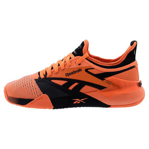 Unisex Nano Court Shoes Digital Coral and Black Footwear Reebok