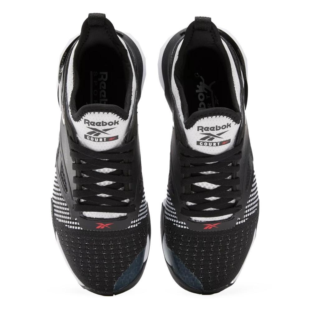 Women`s Nano Court Shoes Black and White Footwear Reebok