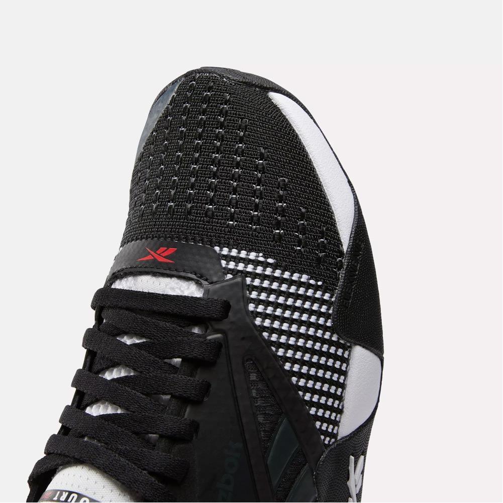 Women`s Nano Court Shoes Black and White Footwear Reebok