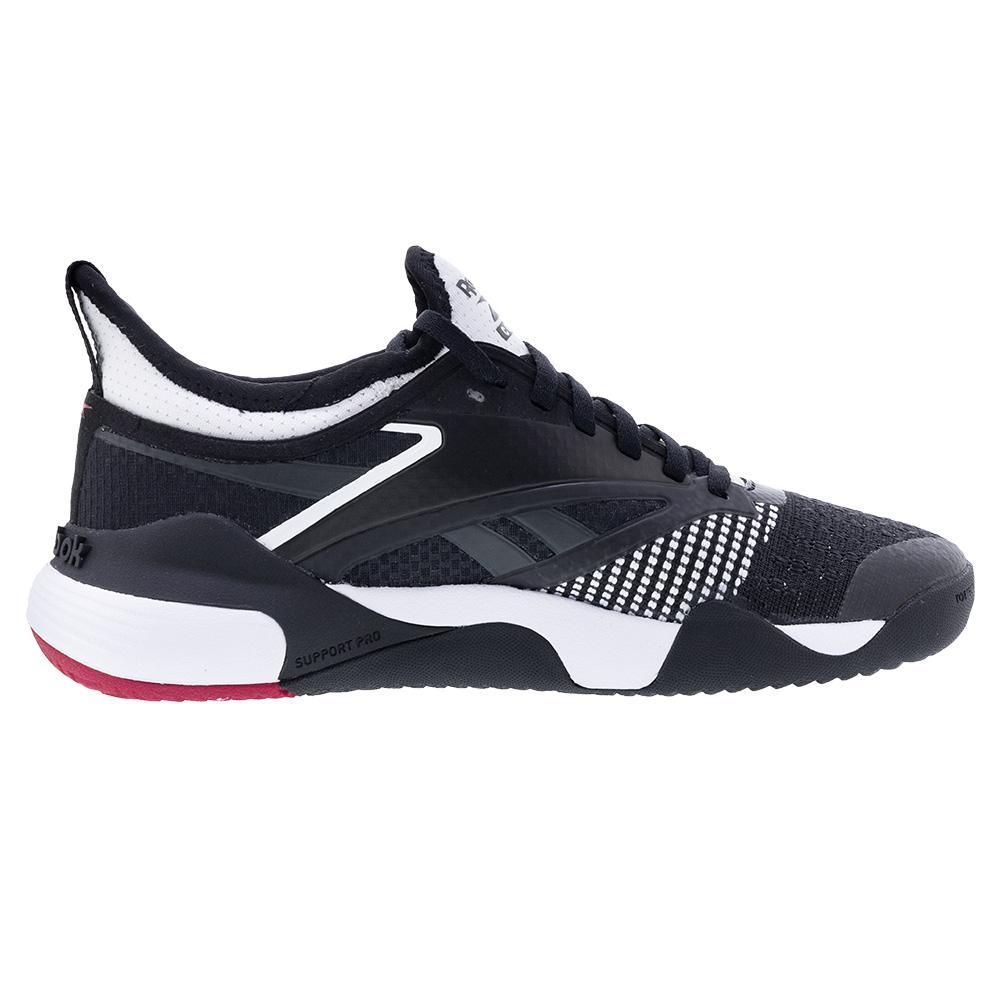 Women`s Nano Court Shoes Black and White Footwear Reebok