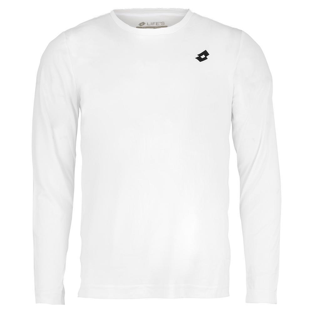 Men`s Core Long Sleeve Tennis Top Apparel Lotto