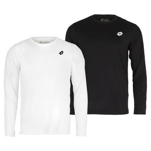 Men`s Core Long Sleeve Tennis Top Apparel Lotto