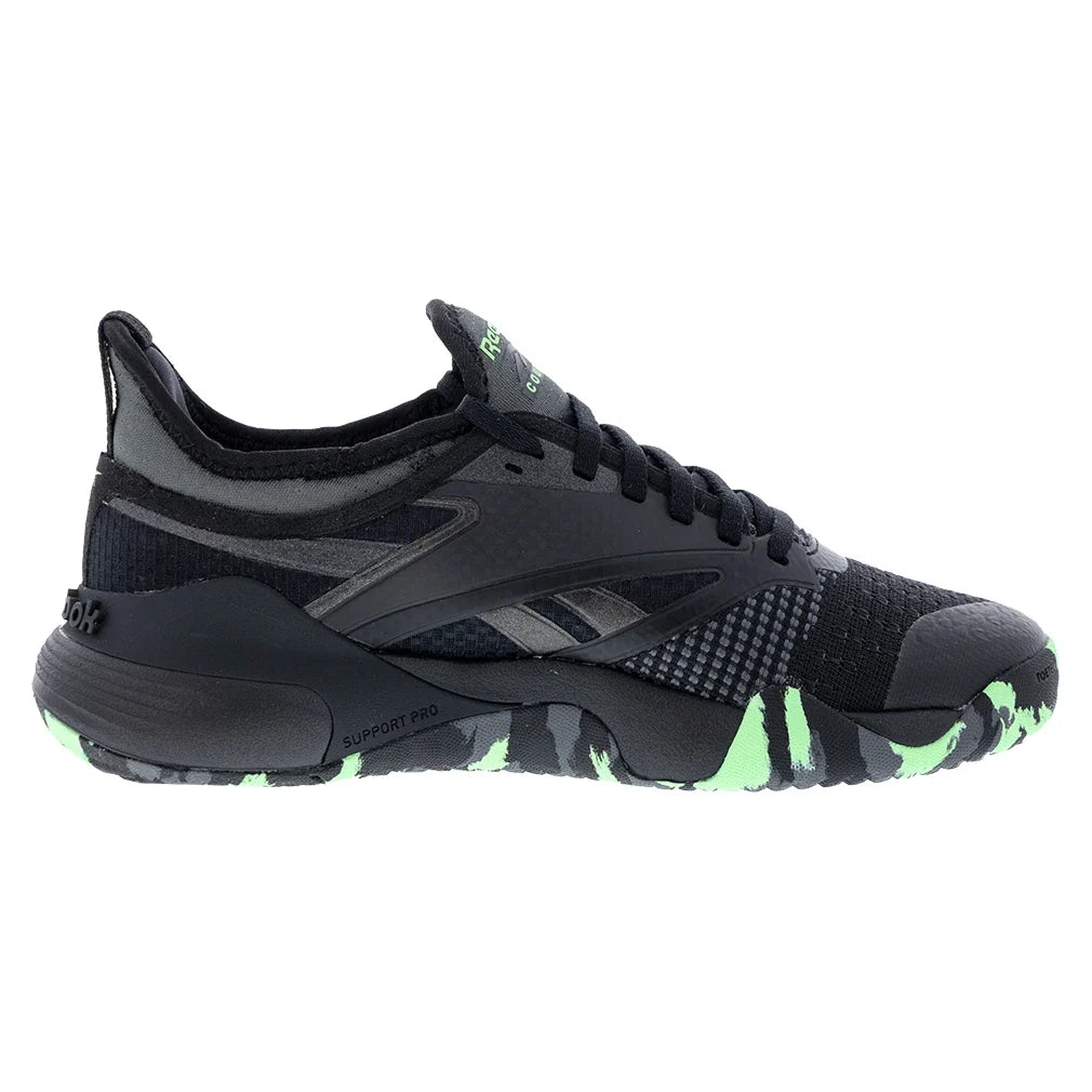 Unisex Nano Court Training Shoes Black and Grey 5 Footwear Reebok