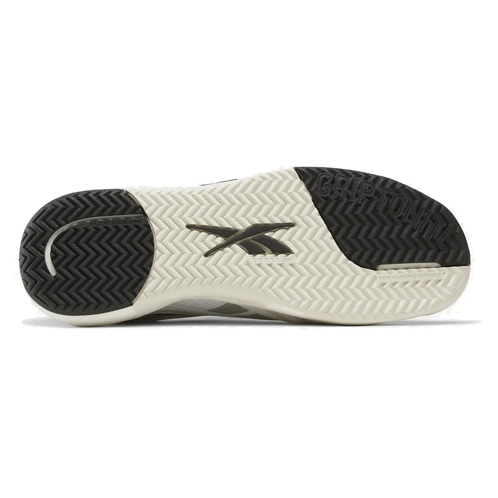 Unisex Nano Court Training Shoes White and Black Footwear Reebok