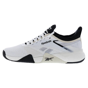 Unisex Nano Court Training Shoes White and Black Footwear Reebok