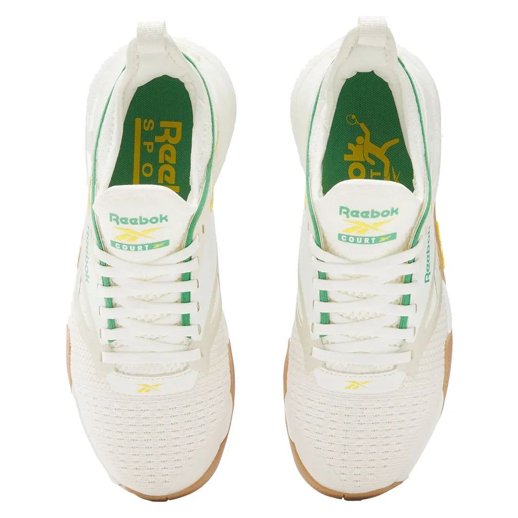 Women`s Nano Court Training Shoes Chalk and Alabaster Footwear Reebok
