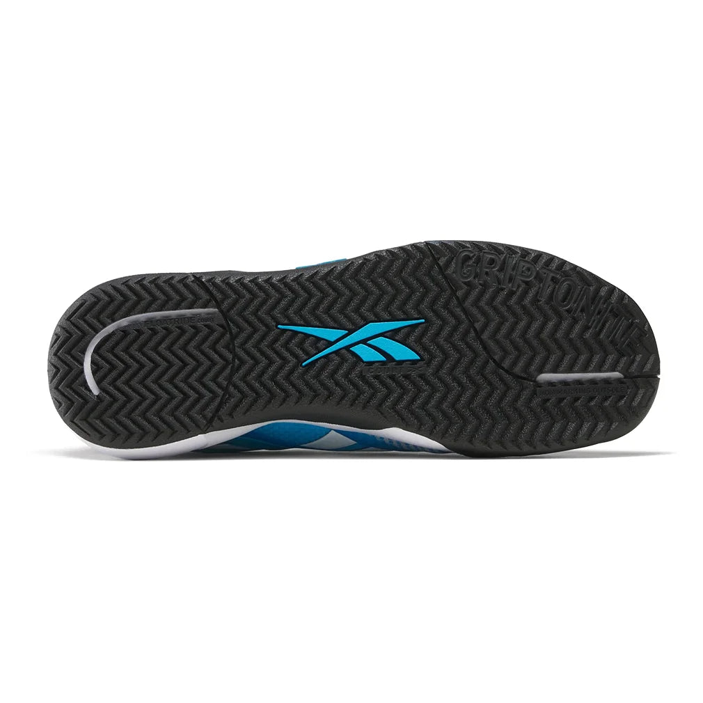 Unisex Nano Court Training Shoes Future Cyan and White Footwear Reebok