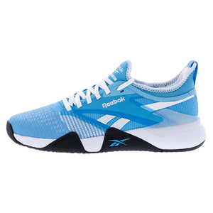 Unisex Nano Court Training Shoes Future Cyan and White Footwear Reebok