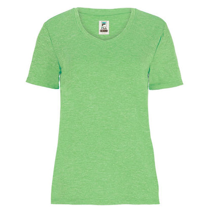 Women`s V-Neck Short Sleeve Pickleball Top Apparel Fila