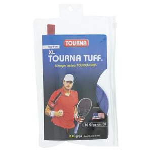 Tuff XL Overgrip Blue 10 Pack Accessories Tourna