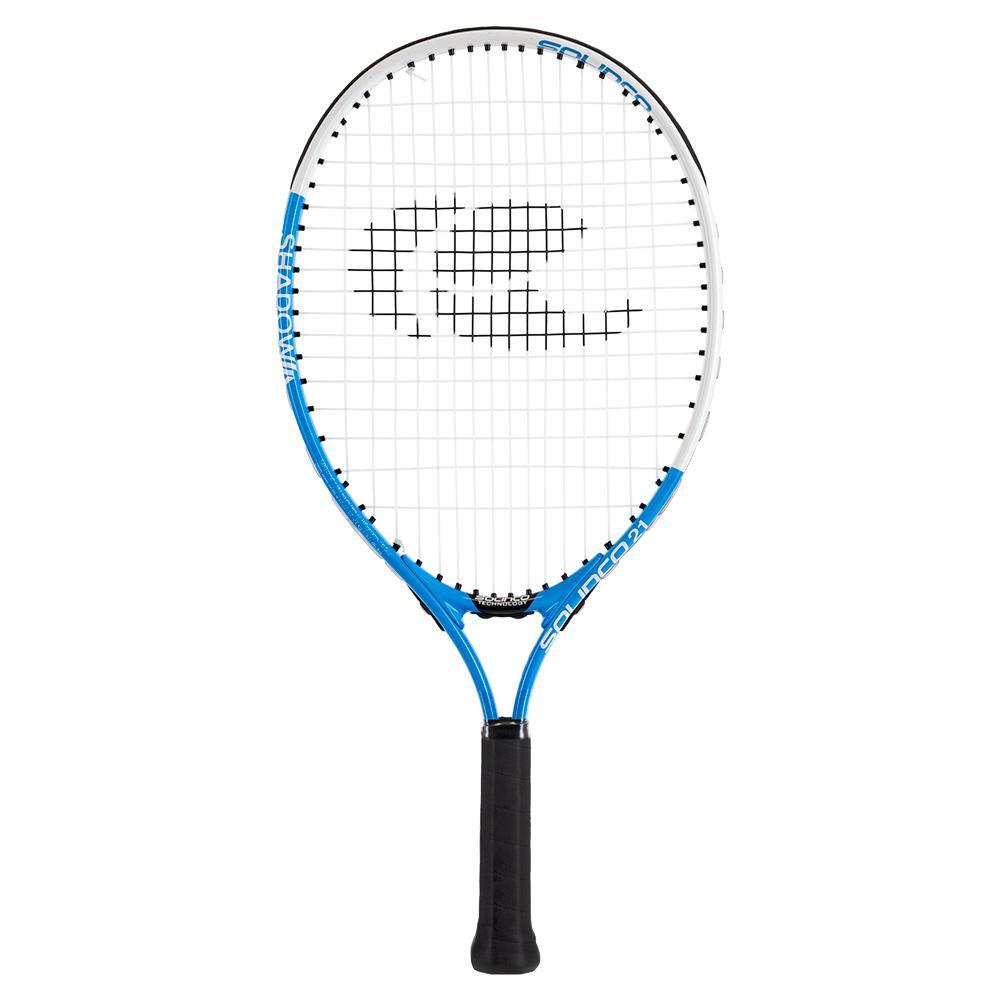 Shadow 21 Inch Aluminum Junior Racquet White and Blue Racquets Solinco