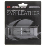 Synthetic Leather Tennis Replacement Grip Black Accessories Solinco