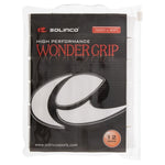 Wonder Tacky Tennis Over Grip White 12 Pack Accessories Solinco