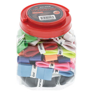 Wonder Tacky Tennis Over Grip 10 Color Assortment Jar 60 Pieces Accessories Solinco