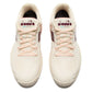 Women`s Blushield Torneo 3 AG Tennis Shoes Whisper White and Maroon Footwear Diadora
