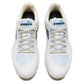 Men`s Blueshield Torneo 3 Clay Tennis Shoes Whisper White and Ensign Blue Footwear Diadora