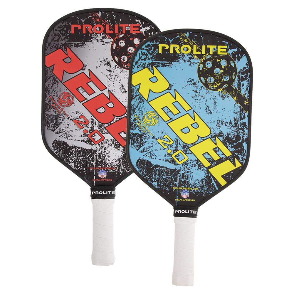 Rebel PowerSpin 2.0 Pickleball Paddle Racquets Prolite