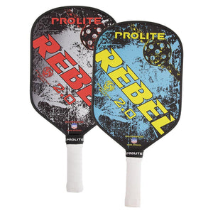 Rebel PowerSpin 2.0 Pickleball Paddle Racquets Prolite
