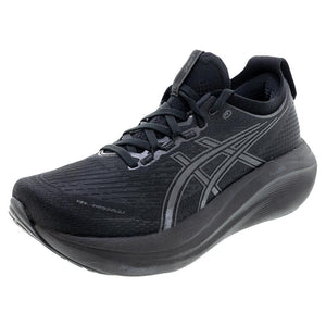 Men`s GEL-Nimbus 27 Running Shoes Black and Graphite Grey Footwear Asics