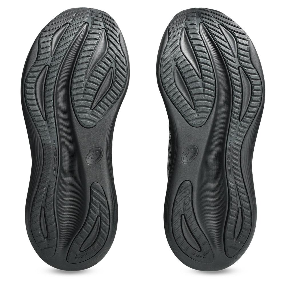 Men`s GEL-Nimbus 27 Running Shoes Black and Graphite Grey Footwear Asics