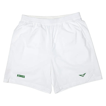 Men`s Rublev WIM Tennis Shorts White Apparel K-Swiss