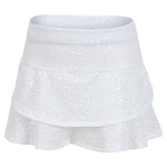 Girls' Fun and Wild Tennis Skort White Apparel Lucky In Love