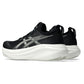 Women`s GEL-Nimbus 27 Running Shoes Black and Lake Grey Footwear Asics