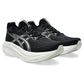 Women`s GEL-Nimbus 27 Running Shoes Black and Lake Grey Footwear Asics
